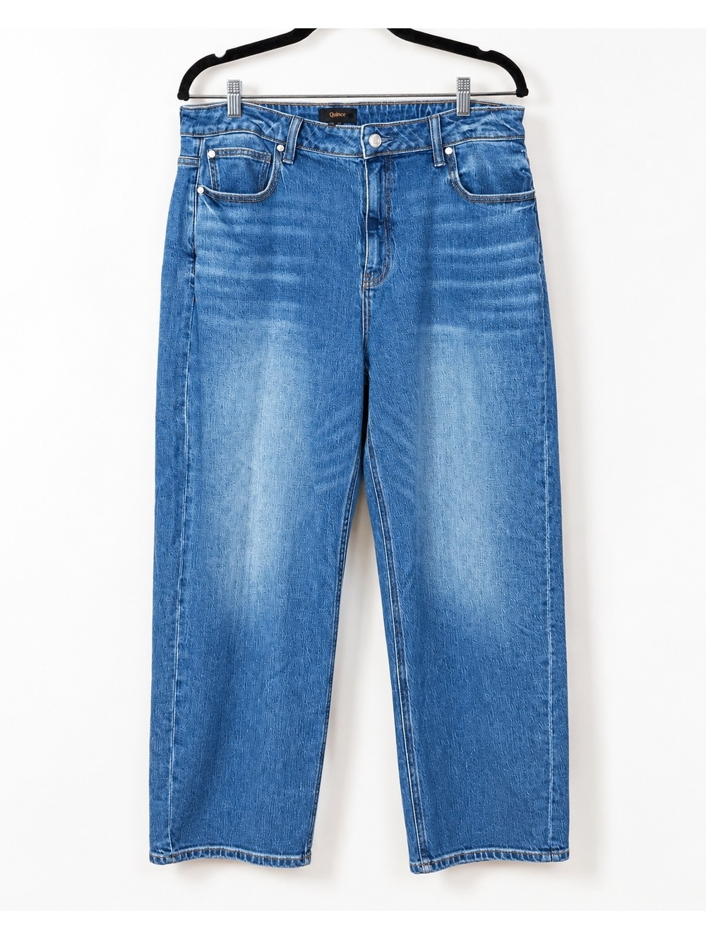 Quince Women's Blue Straight Leg Jeans Size 33